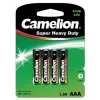 Wegwerpbatterij Camelion R03P-BP4G AAA zink-kool