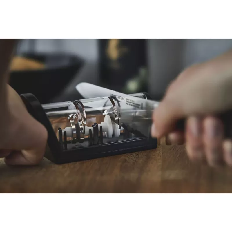 ZWILLING Miyabi messenslijper zwart