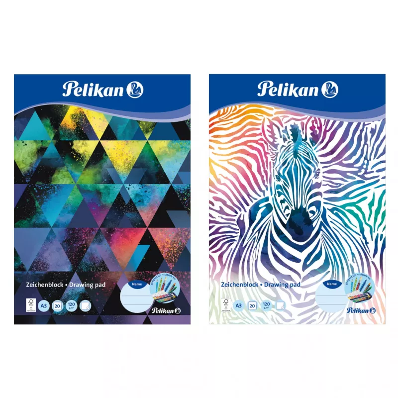 Karton Pelikan 236799 20 vel 120 g/m² A3