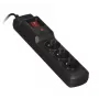 Activejet COMBO 3GN 5M zwarte stekkerdoos met kabel
