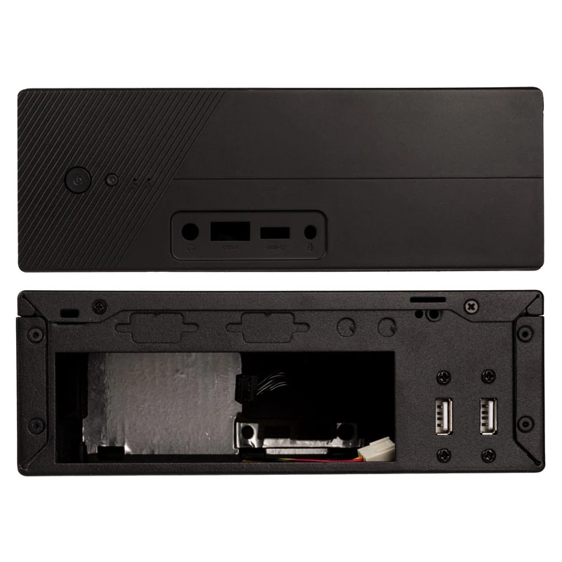 Mini-STX behuizing Akasa Cypher ST V2 zwart voor 2,5-inch drives