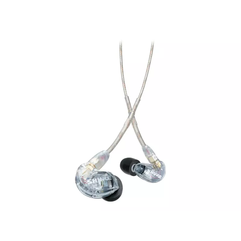 Shure SE215 Pro headset bedrade in-ear monitor voor podium/studio transparant