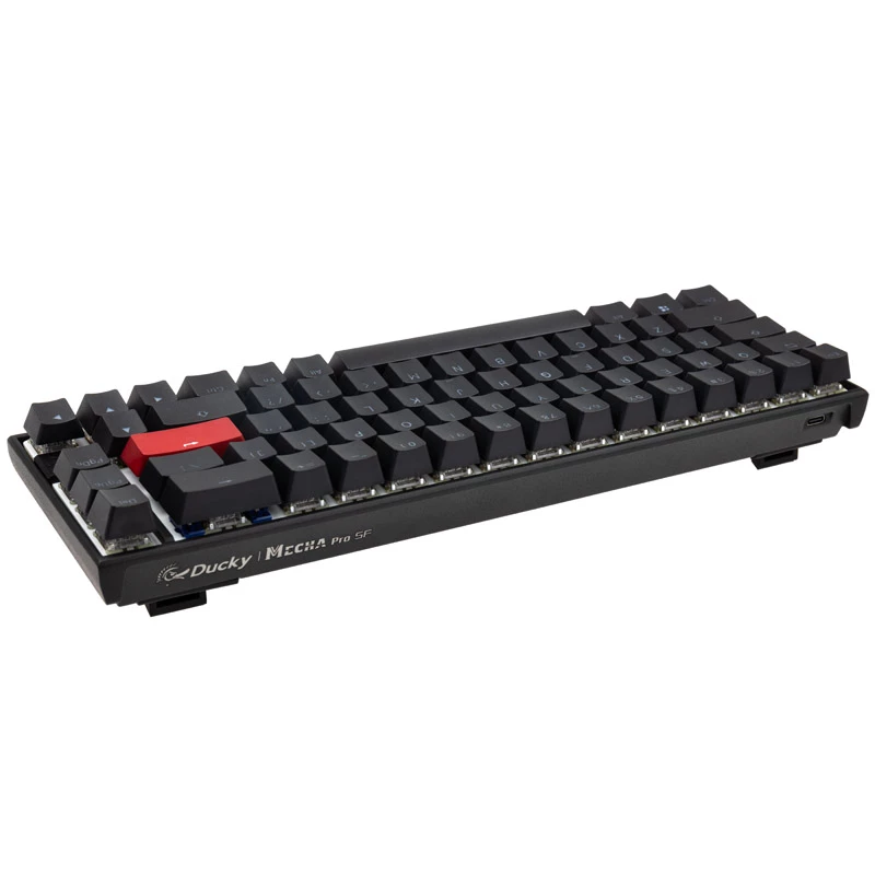 Ducky Mecha Pro SF toetsenbord, gaming, USB, US-Engels, zwart