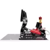 Simagic P2000 Hydraulic 3-pedaalset, 100KG Loadcell - Crimson Edition