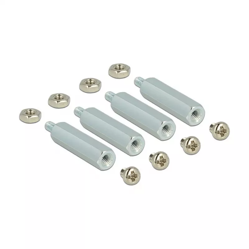 Interne mSATA-adapter DELOCK 62648 met Micro-USB-hostaansluiting, 6 Gbit/s, 65×56×12 mm