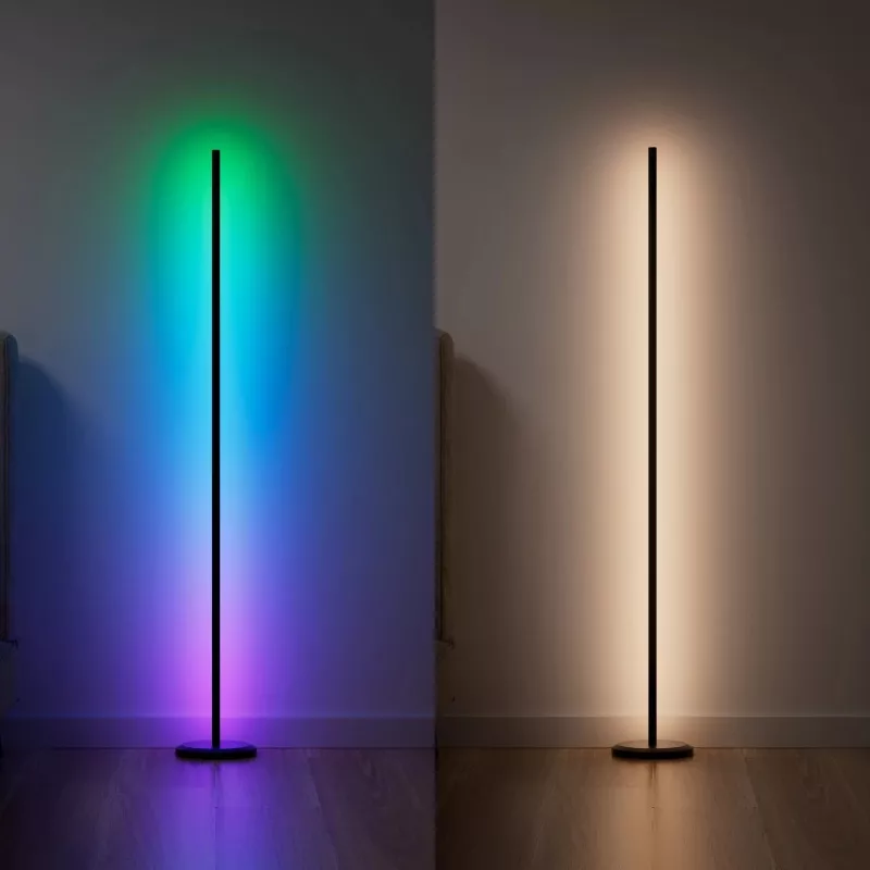 Staande lamp Nanoleaf N7204K02-1FL 22W RGBW – instelbare RGB- en tunable white verlichting