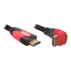 HDMI-kabel DeLOCK 82688 5 m zwart rood