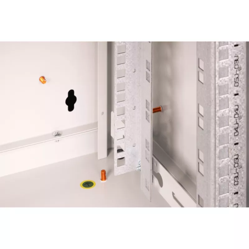 DIGITUS® 7HE wandbehuizing - grijs, RAL 7035 - 48,3 cm (19) (DN-19 07-U)