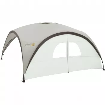 Shelter Coleman 2000038907 campingoverkapping zilver — 3650 mm breedte, 1690 mm hoogte, polyester binnenvoering