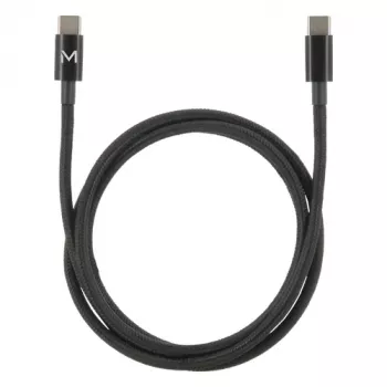 USB-kabel Mobilis 001389 USB 2.0 1m USB-C zwart