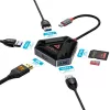 White Shark Hexagon 6-in-1 USB-C-hub