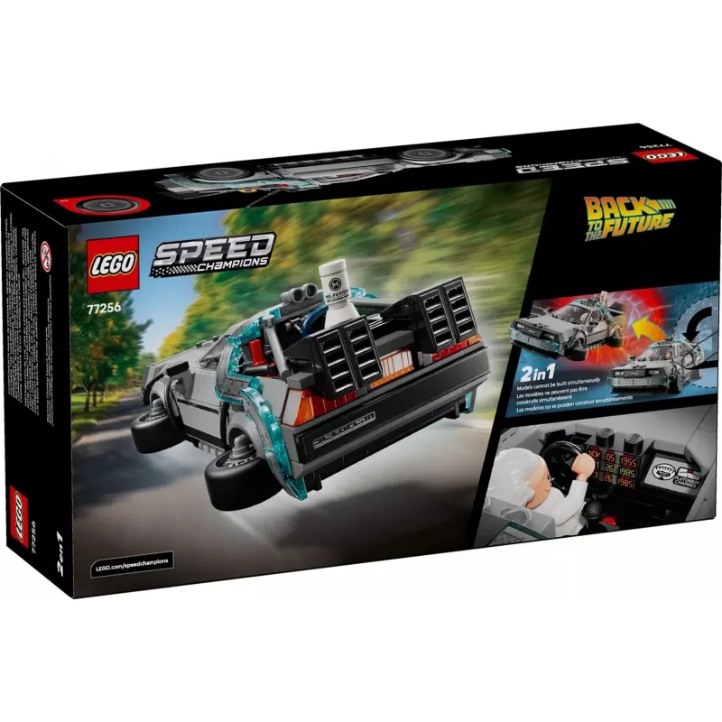 LEGO SPEED CHAMPIONS 77256 tijdmachine uit Back to the Future