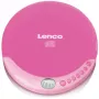Draagbare cd-speler Lenco CD-011 roze