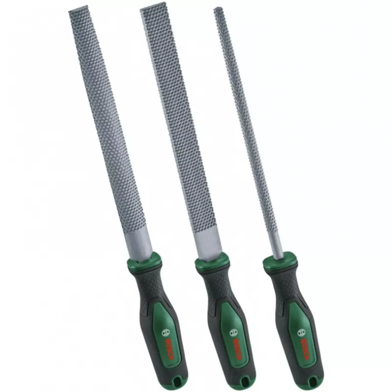 Bosch Houtrasp-set, 3-delig, Vijl