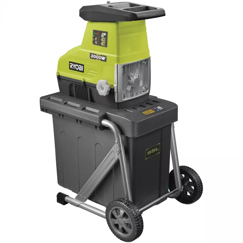 Ryobi RSH3045U - versnipperaar - Elektrisch - 3000 W - Snijcapaciteit: 45 mm - 21 kg