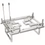 Mini-banktafelbehuizing Streacom BC1 Mini V2 zilver — compact open-frame