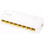 LogiLink netwerkswitch – 8 x RJ45-poorten – Gigabit – kunststof behuizing – wit
