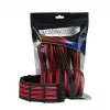 CableMod PRO ModMesh CM-PCAB-BKIT-NKKR-3PK-R verlengkabelset, zwart/rood