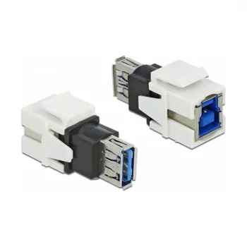 Keystone-module DeLOCK 86394 plat wit USB A