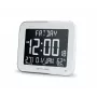 Digitale wand-/tafelklok muse M-090 WMC — rechthoekig LCD, 220×177,5×24,5 mm, batterij/DC 4,5 V