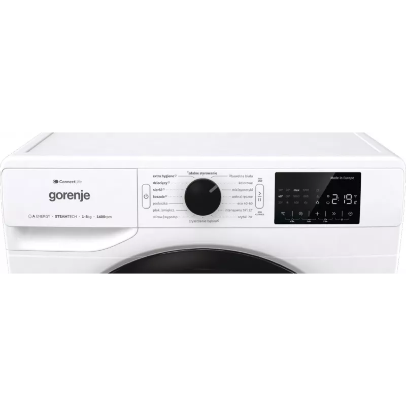 Gorenje G400 vrijstaande wasmachine, 8 kg, 1400 t/min WPNEI84A1SWIFI/PL
