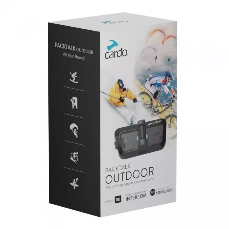 CARDO PACKTALK OUTDOOR SINGLE motorintercom