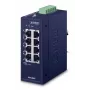 PLANET ISW-800T netwerkswitch, unmanaged, L2 Fast Ethernet (10/100), blauw