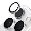 Torras Lensguard camera-glas voor iPhone 16 Pro (grijs)