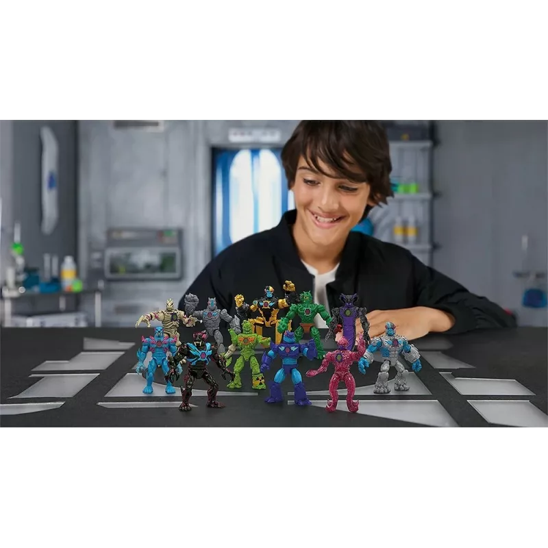 Cobi Mr Beast Lab Hybrids figurenset — verzamelbare actiefiguren van Cobi
