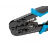 Krimptang LANBERG NT-0201 voor RJ-45-stekkers, 180 mm, 315 g, zwart/blauw
