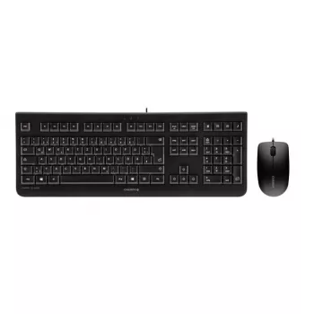 CHERRY DC 2000 toetsenbord, muis inbegrepen, universeel, USB, QWERTY, Tsjechisch, zwart