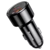 Autolader Baseus CCMLC20C-01 universeel zwart snelopladen 12-24V