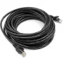 Cat5E UTP-kabel, 7,5 m, zwart
