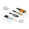 HDMI-kabel DeLOCK 85729 2 m HDMI Type-A standaard zwart goud