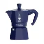 Mokakan BIALETTI 0005411 handmatige koffiemachine, pannetje voor op het fornuis, 0,04 L, blauw
