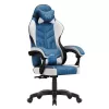 Huzaro Force 2.7 zwart carbon gamingstoel blauw