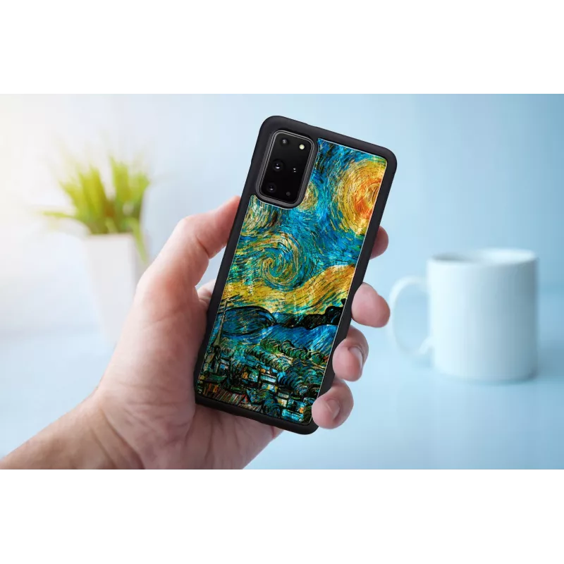 Hoes iKins voor Samsung Galaxy S20+ — sterrennacht zwart