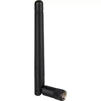 Delock Wi-Fi 802.11 b/g/n antenne RP-SMA 2 dBi omnidirectioneel met zwenkgewricht (88339)