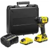 Stanley SFMCF820D2K slagschroevendraaier/slagschroefmachine 2900 tpm zwart, geel