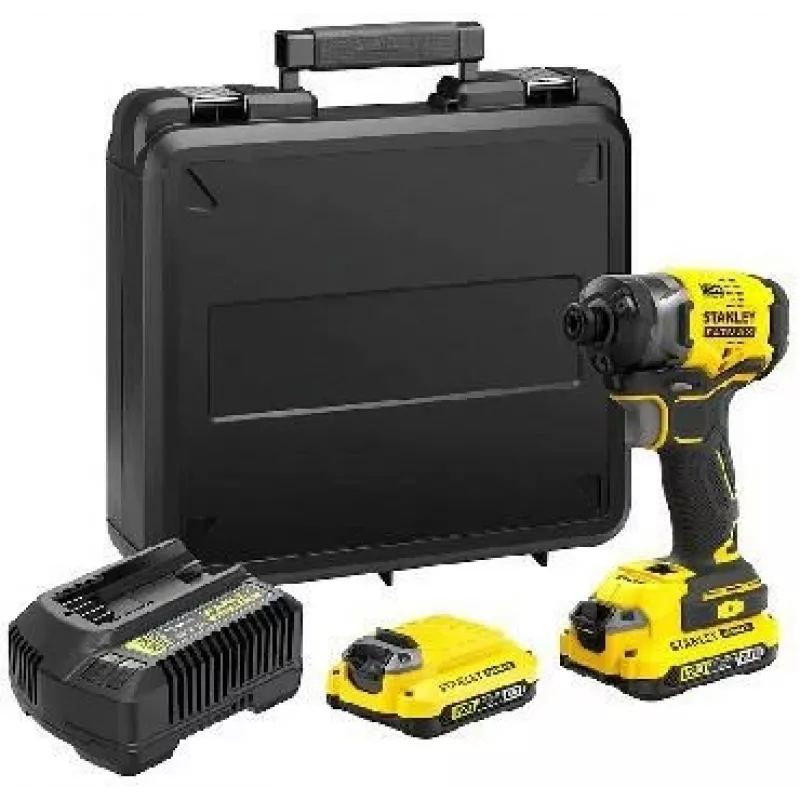 Stanley SFMCF820D2K slagschroevendraaier/slagschroefmachine 2900 tpm zwart, geel