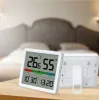 Manta MTO001W thermometer hygrometer met klok, wit