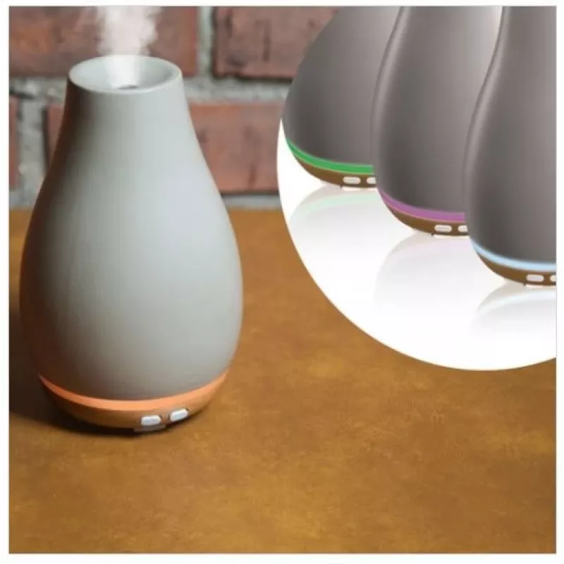 Ellia ARM-510GYA-WWX Blossom ultrasone diffuser met sfeervolle ambientverlichting