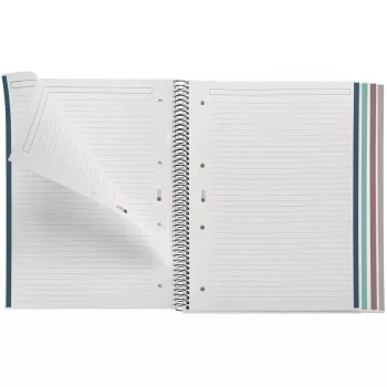 MIQUELRIUS collegeblok Eco Design 4 gelinieerd DIN A4 binnenmarge (A604490)