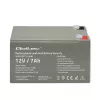 Qoltec 53076 AGM-accu | 12V | 7Ah | veiligheid