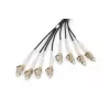 Digitus vooraf geassembleerde glasvezel universele breakoutkabel Multimode OM4 8 vezels LC/UPC 50 m