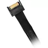 ICY DOCK MB414L-B MCIO 4i SFF-TA-1016 naar MCIO 4i SFF-TA-1016 kabel, 0,5 m