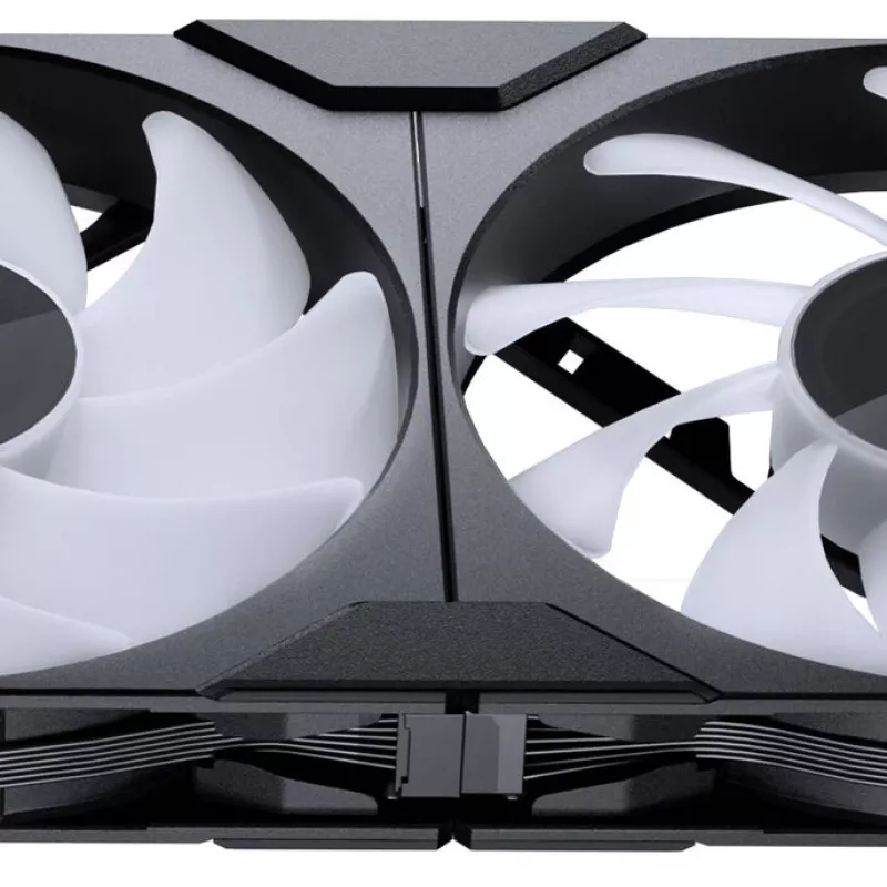 Phanteks M25 Gen2 PWM D-RGB 140mm behuizingsventilator - zwart