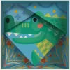 Ravensburger schilderset CreArt Do it together – krokodil (samenschilderset voor kinderen)