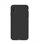 Siliconen beschermhoes Devia voor iPhone XS Max (6,5 inch, zwart)