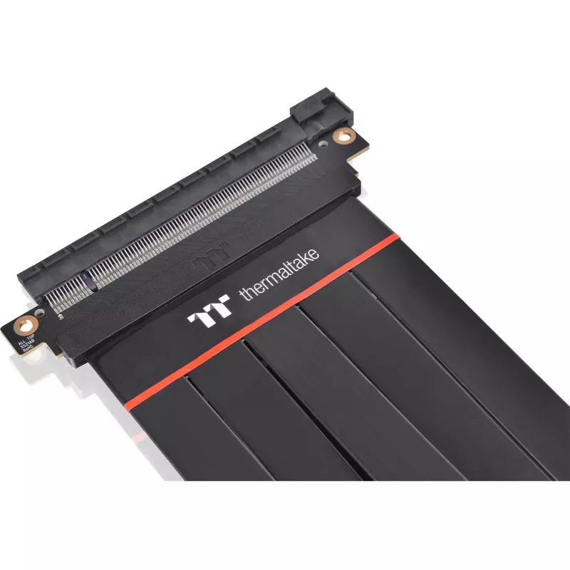 Thermaltake AC-058-CO1OTN-C1 PCIe 4.0 x16 riser-verlengkabel, 0,3 m, zwart